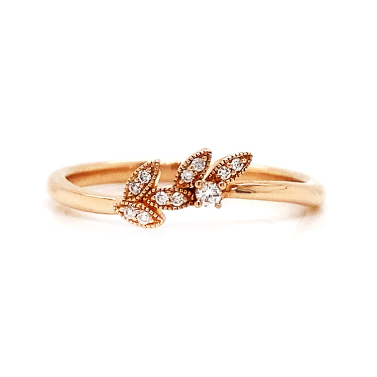 Dahlia Diamond Band by Kirk Kara