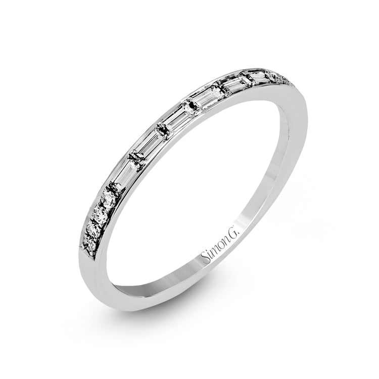 Baguette Diamond Band by Simon G