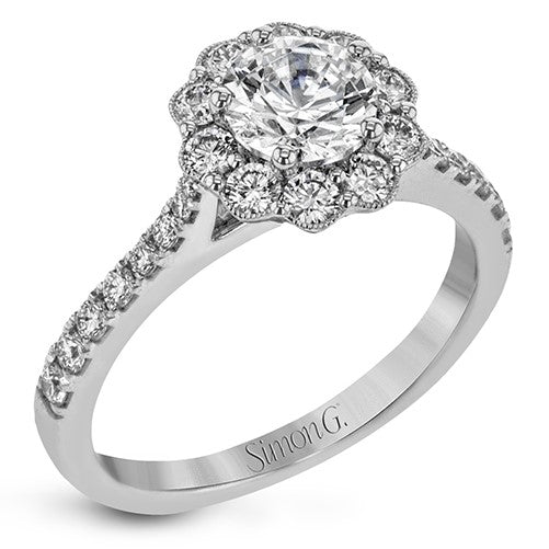 Halo Diamond Ring Setting by Simon G
