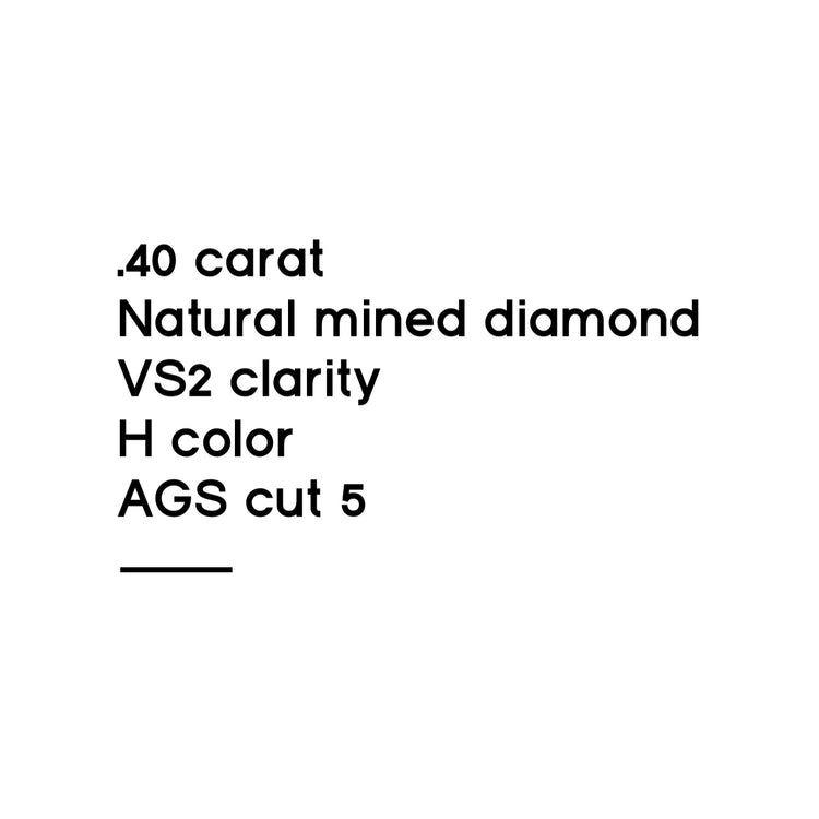 .40CT Round Brilliant Cut Diamond