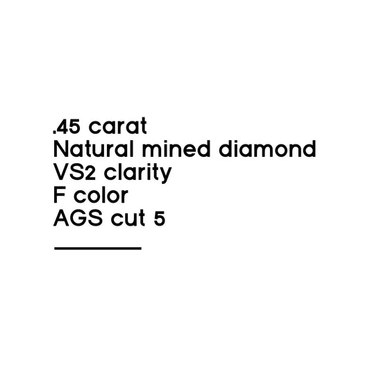 .45CT Round Brilliant Cut Diamond