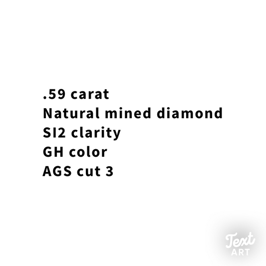.59CT Round Brilliant Cut Diamond