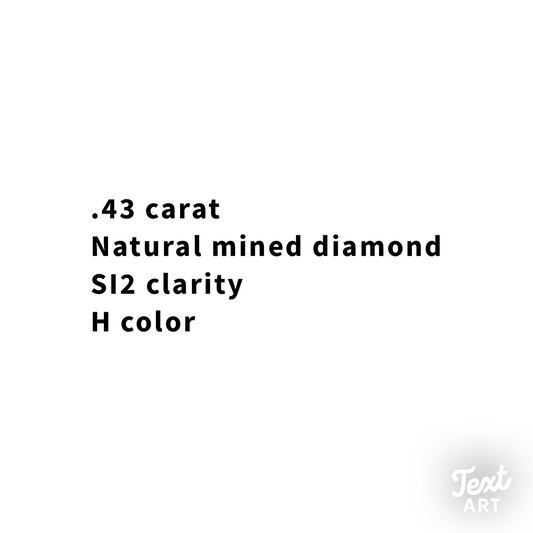 .43CT Pear Cut Diamond