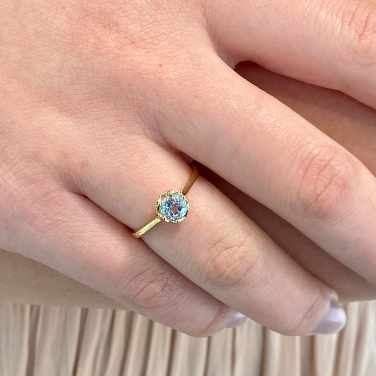 Sky Blue Topaz Ring by Tacori