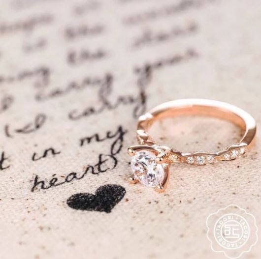 Rose Gold Engagement Ring
