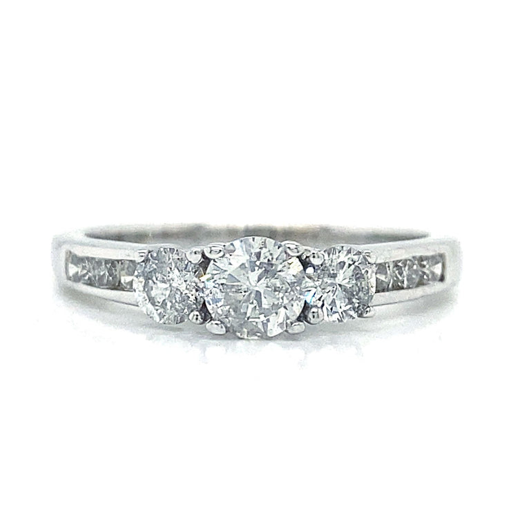 Three Stone Diamond Ring