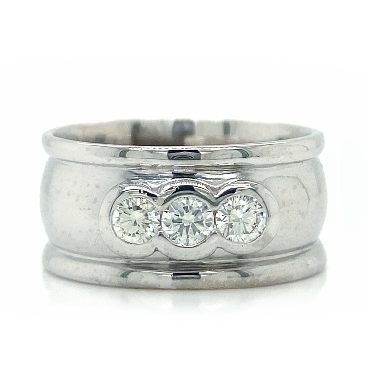 Three Stone Diamond Ring