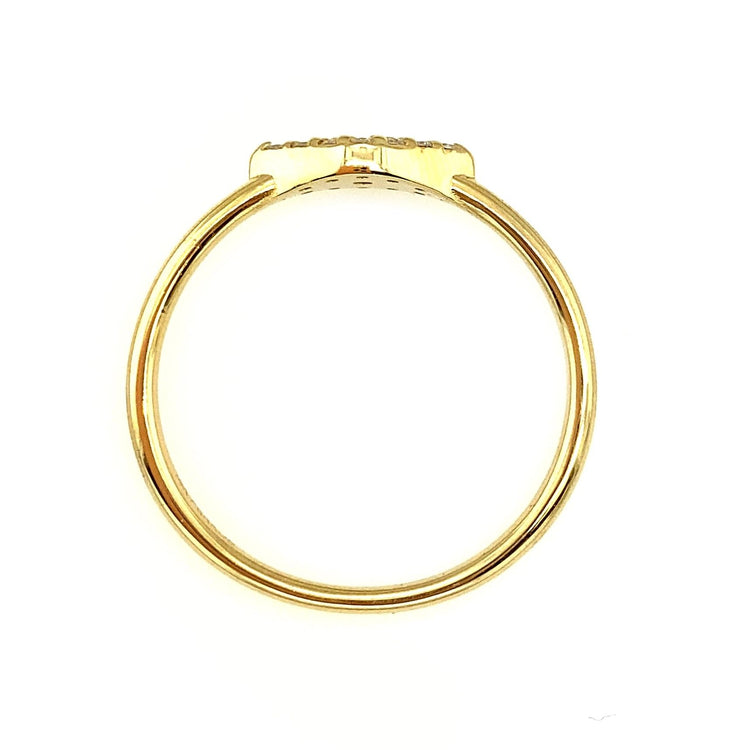 Sapphire & Diamond Ring