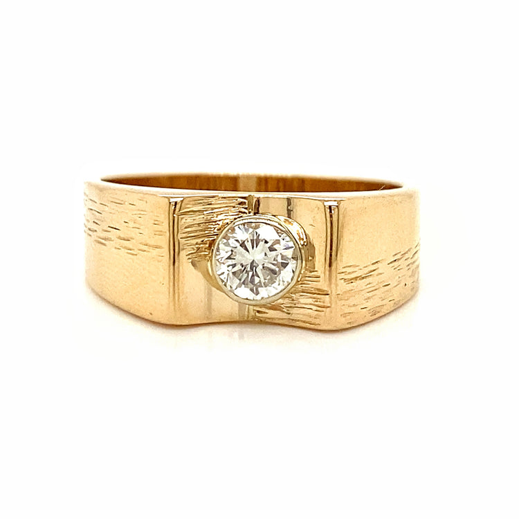 Solitaire Diamond Band