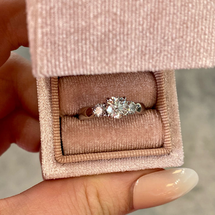 Three Stone Diamond Ring