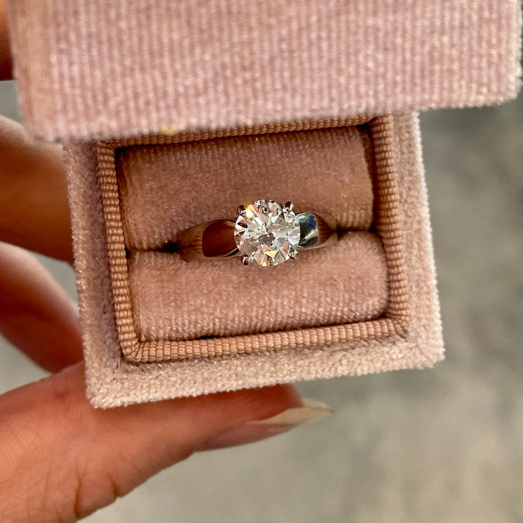 1.30CT Solitaire Diamond Ring