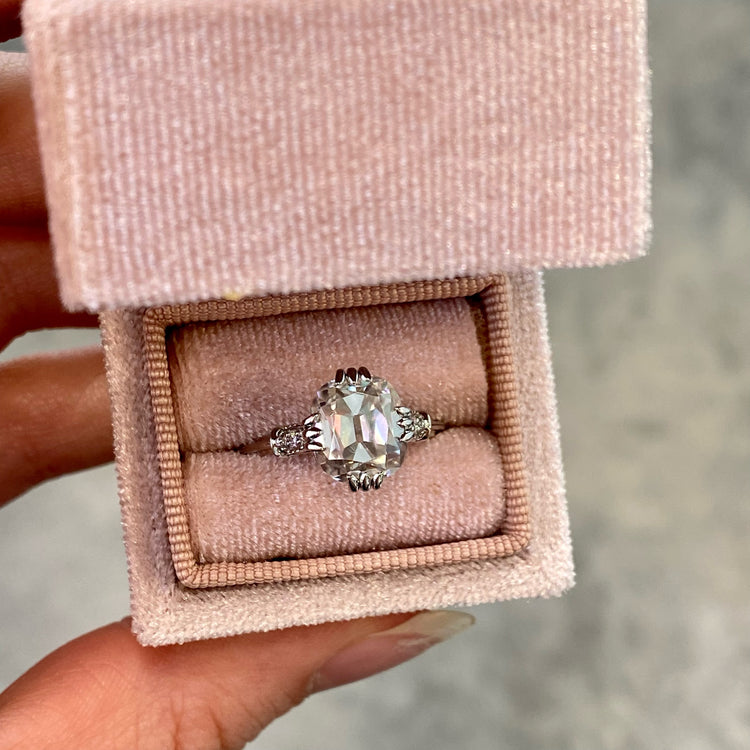Moissanite Ring