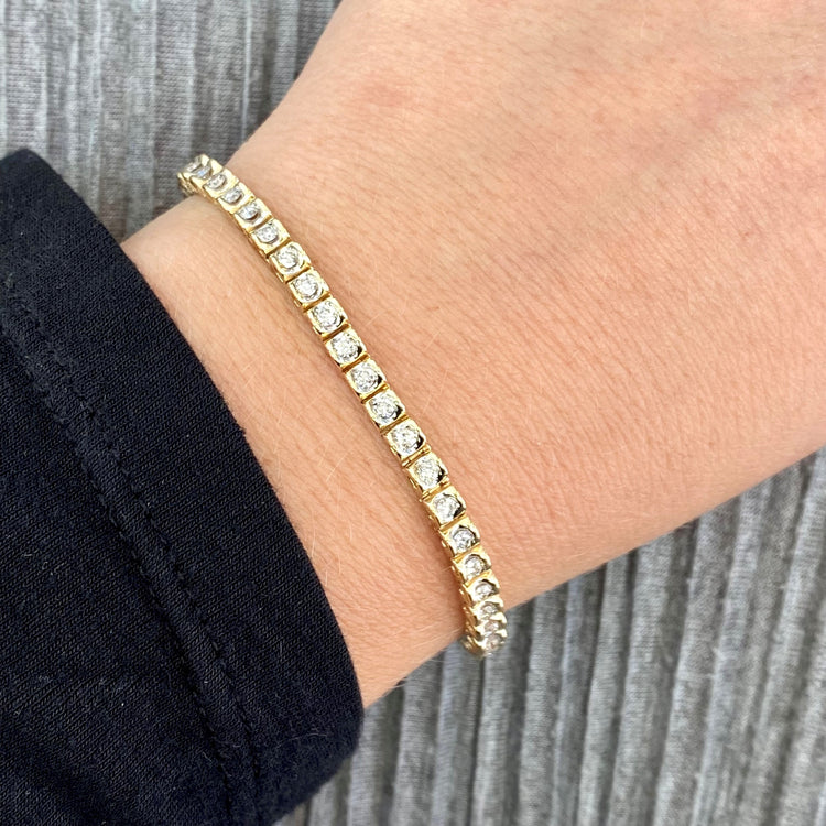 2.00TCW Diamond Tennis Bracelet