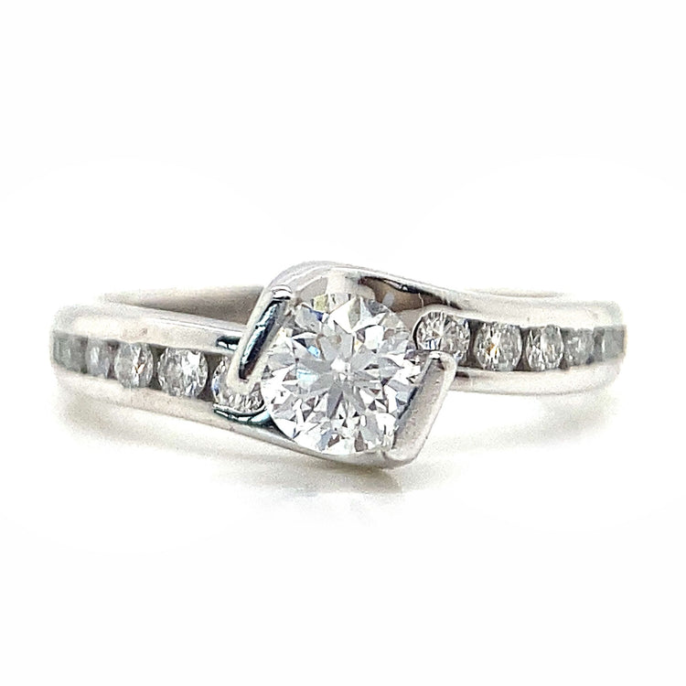 Diamond Twist Ring