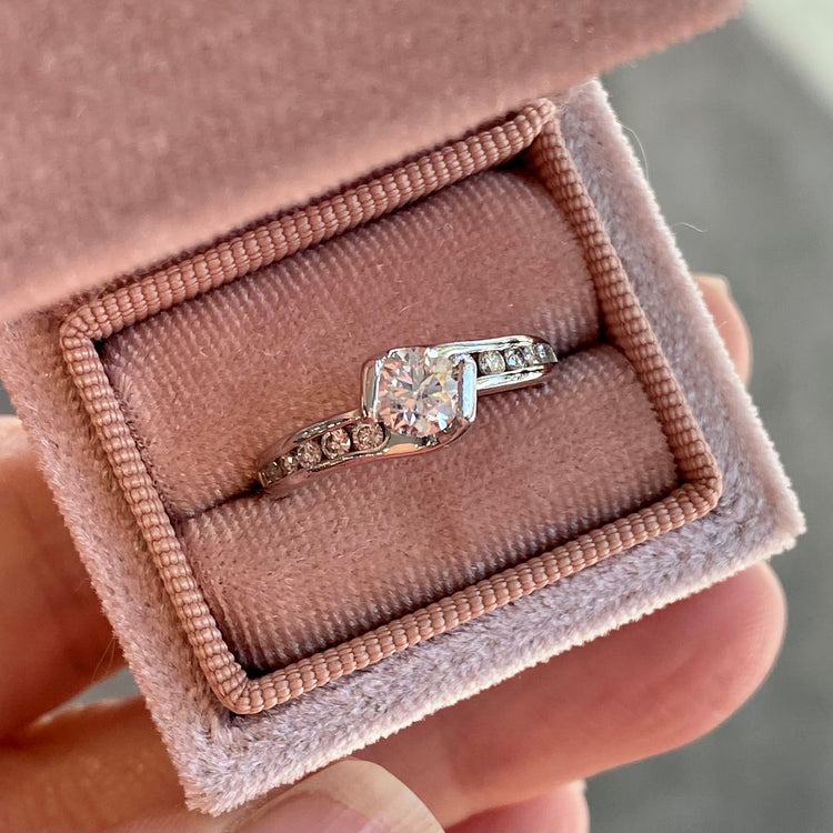 Diamond Twist Ring