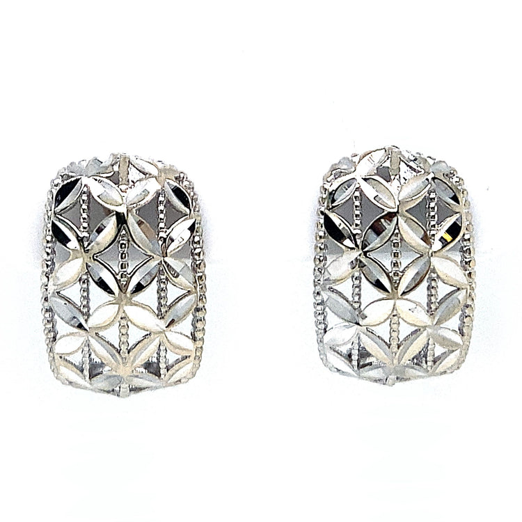 Diamond Cut Earrings
