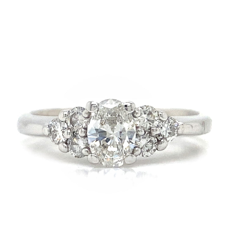 Oval Diamond Ring