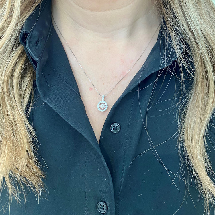 .50TCW Diamond Circle Necklace