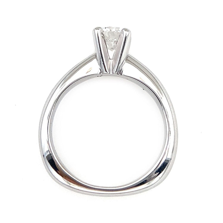 Polar Ice Diamond Solitaire Ring