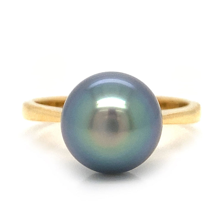 Black Tahitian Pearl Ring