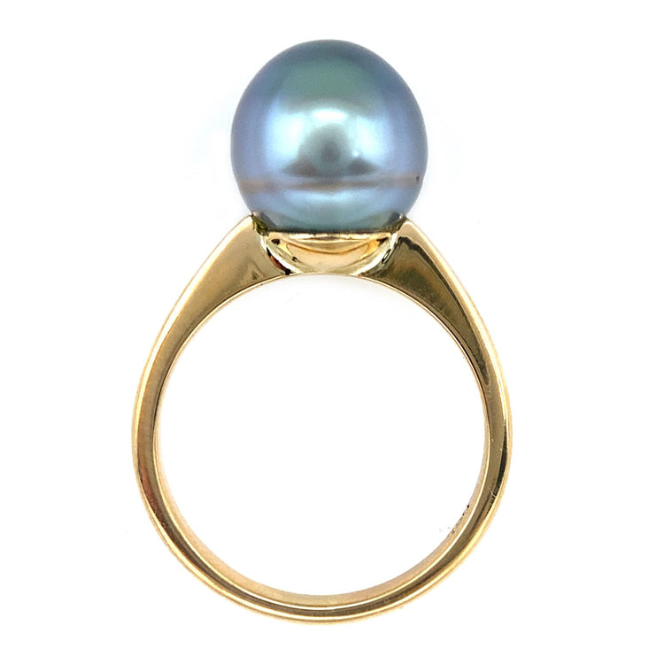 Black Tahitian Pearl Ring