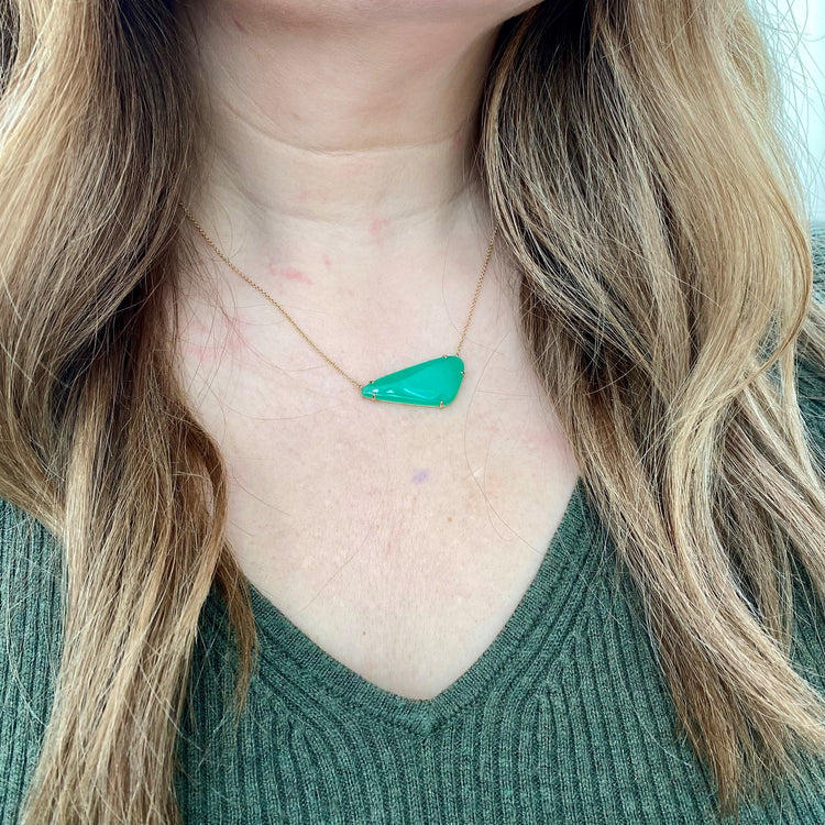 Chrysoprase Necklace