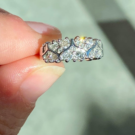 .50TCW Wide Diamond Ring