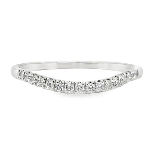 Curved Diamond Band