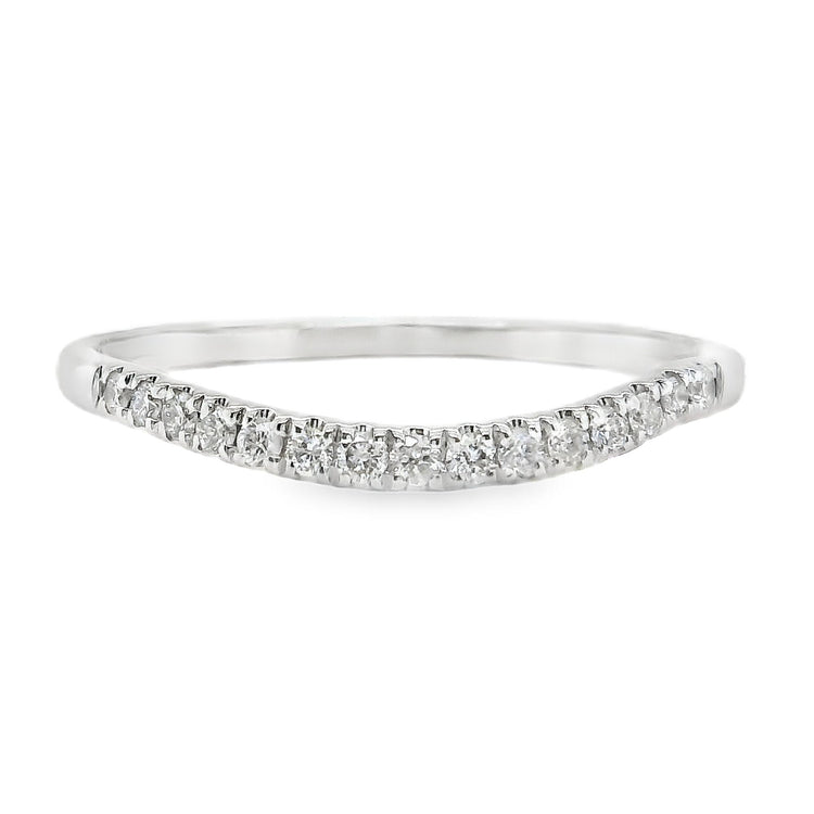 Curved Diamond Band