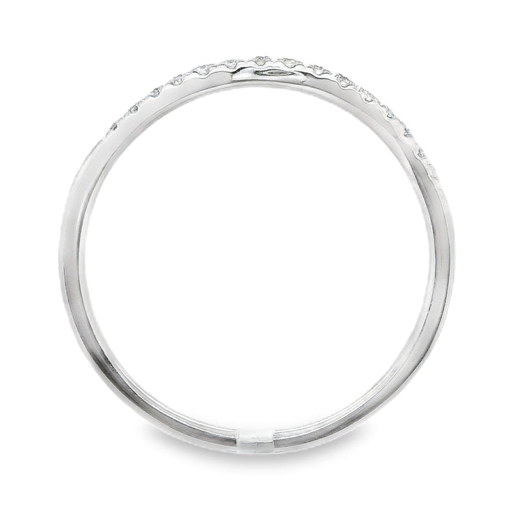 Curved Diamond Band