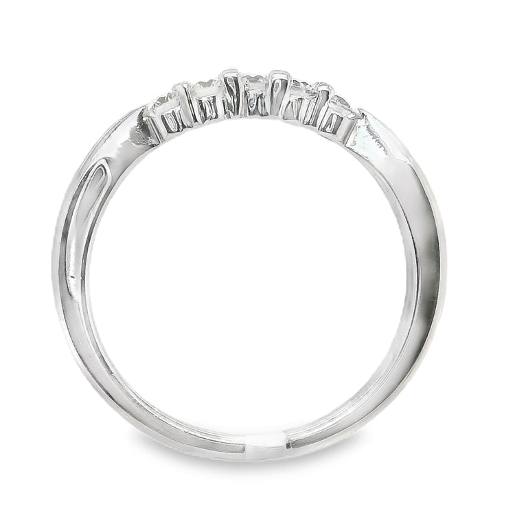 5 Stone Diamond Band by Hearts on Fire