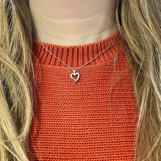 Diamond Heart Necklace