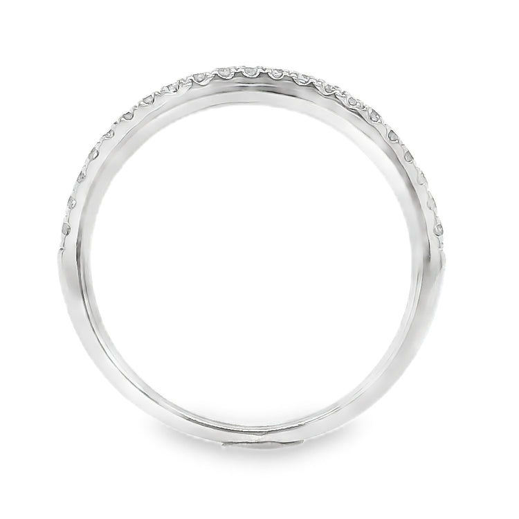 Single Cut Diamond Dainty Band