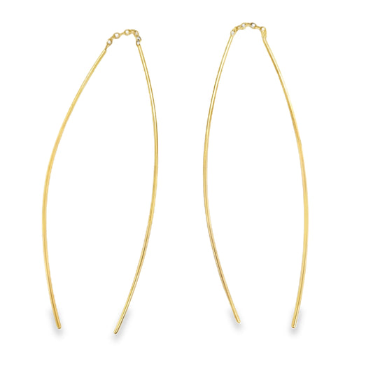 2.5 Inch Threader Earrings