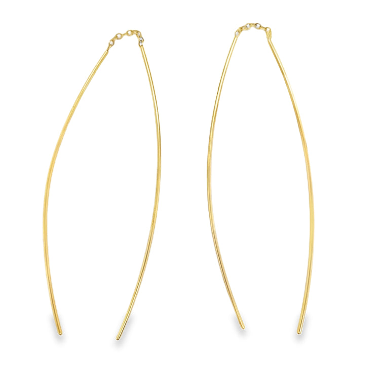 2.5 Inch Threader Earrings