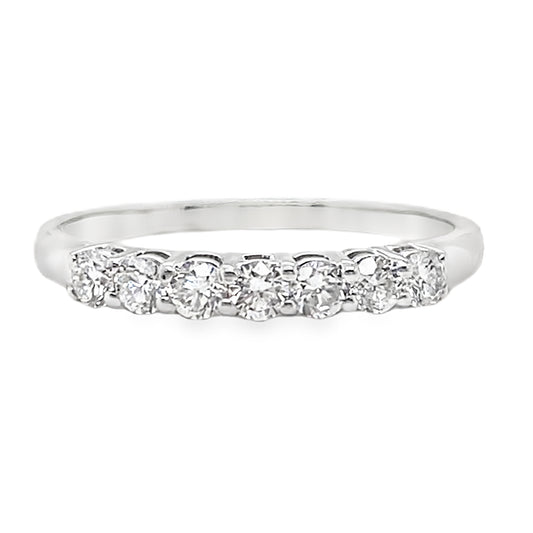 7 Stone Diamond Band