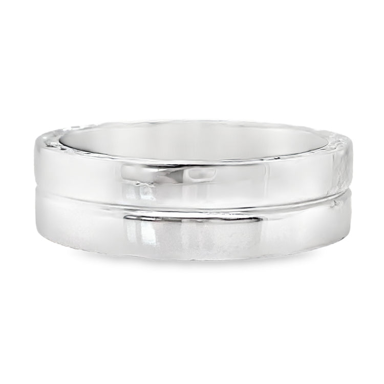 Carved Scroll Edge Band