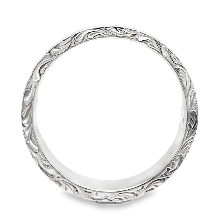 Carved Scroll Edge Band