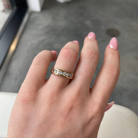 .50TCW Diamond Channel Set Band