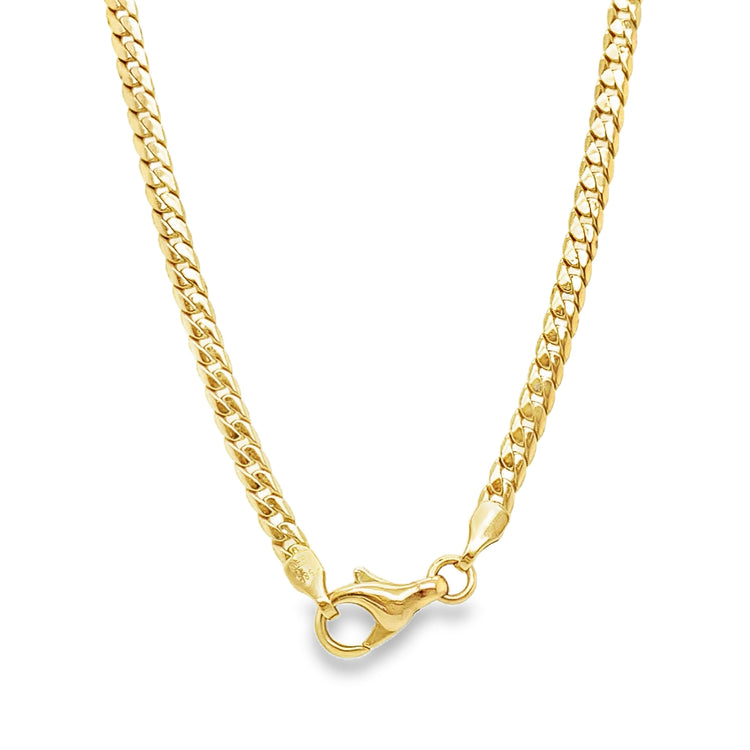 Diamond Heart Station Necklace