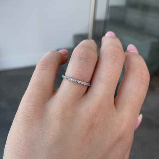 .15TCW Dainty Diamond Band