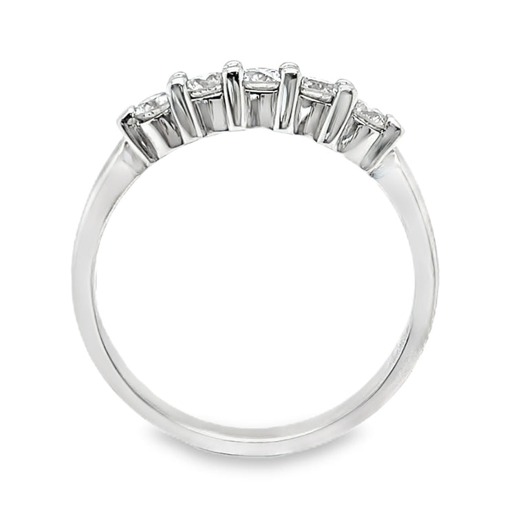 .40TCW Five Stone Diamond Band
