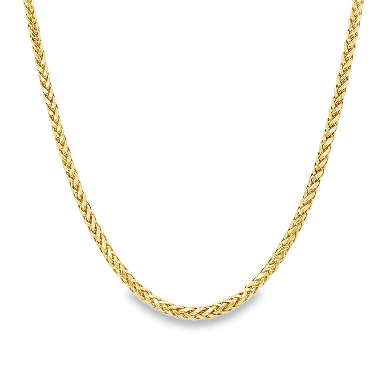 20 Inch Hollow Wheat Chain
