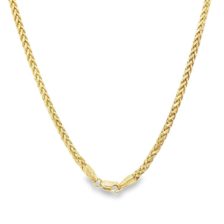 20 Inch Hollow Wheat Chain