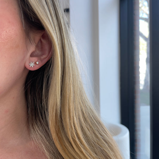 Diamond Star Studs