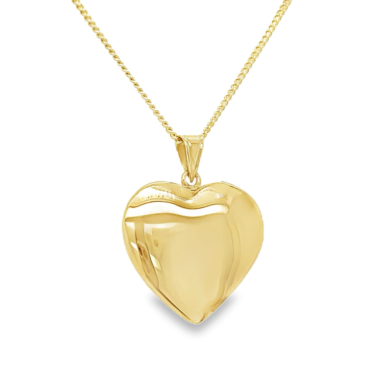 Engraved Heart Locket