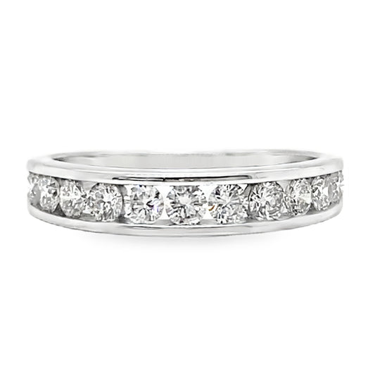 .65TCW Channel Set Diamond Band