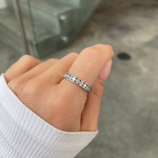 .65TCW Channel Set Diamond Band