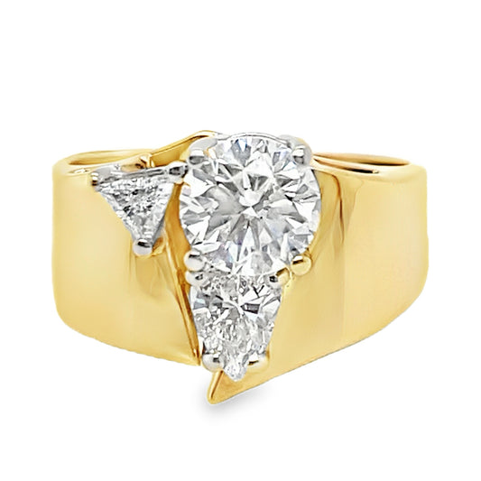 Multi Shape Diamond Ring