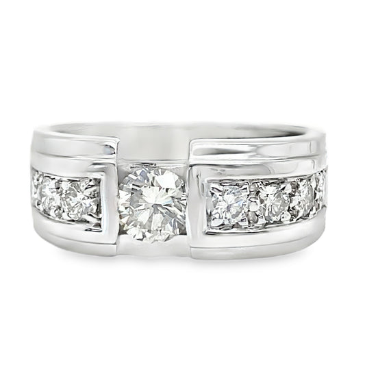 Square Top Diamond Ring